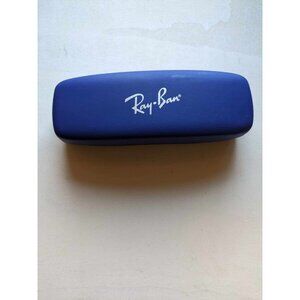 RAY BAN Blue & Red Authentic Sunglasses/ Eyeglasses Clam shell Case Slim- MINT💎
